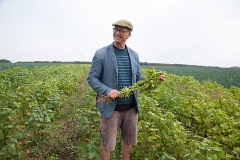 Singh-Watson says he is still happiest when in the fields with his crops